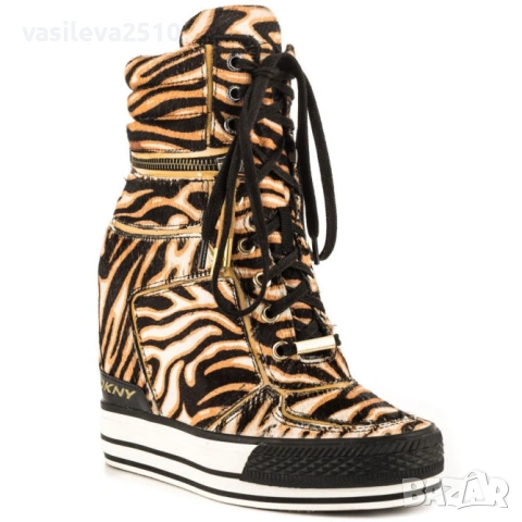 DKNY оригинални дамски кецове на платформа 