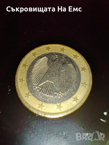 1 евро 2002 г серия А Германия 