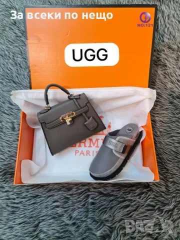 Дамски чехли UGG - Налични различни цветове Код D872, снимка 7 - Чехли - 47241296