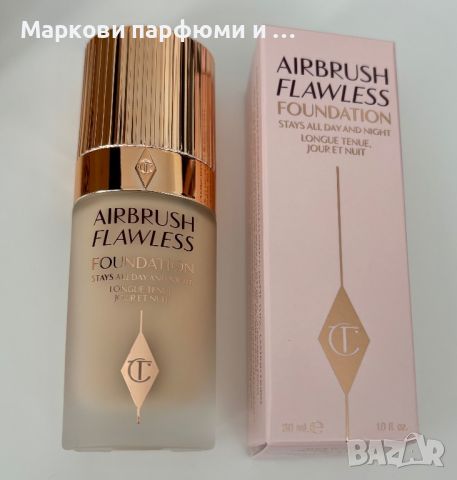 Оферта на деня - Charlotte Tilbury AIRBRUSH FLAWLESS FOUNDATION, цвят 3N, 30 мл нов, снимка 7 - Декоративна козметика - 45448377