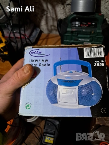 Продавам преносимо мини радио elta Germany, снимка 5 - Радиокасетофони, транзистори - 53696728