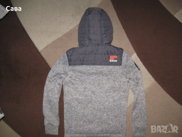 Ватиран суичър SUPERDRY  мъжки,С, снимка 3 - Суичъри - 45241930