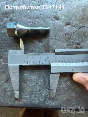 Болтове М12х1.25C Конус L40 ключ 19, снимка 2 - Аксесоари и консумативи - 52231378