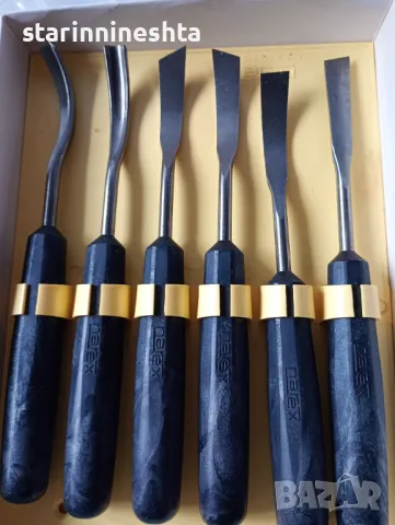 Ретро Винтидж комплект инструменти Narex стар инструмент дърворезба скулптура скулптури дърводелство, снимка 2 - Антикварни и старинни предмети - 50227666