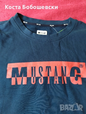 Mustang, мъжка блуза, 3XL Нова, ватирана!