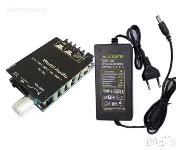 Захранване за усилвател 2 х 100 W Клас D 24 V 4 A мощност AC DC Adapter преобразувател трансформатор, снимка 9 - Ресийвъри, усилватели, смесителни пултове - 49879889