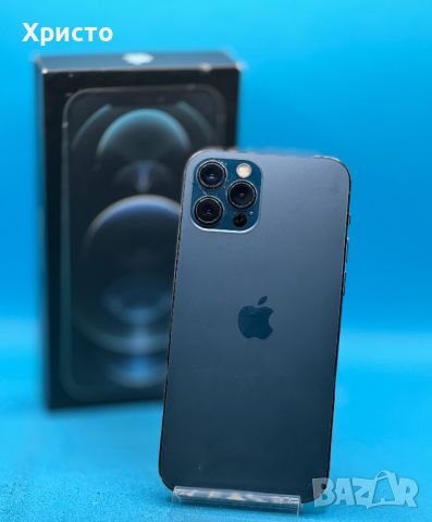 Apple iPhone 12 Pro, 128GB, 5G, Pacific Blue , снимка 6 - Apple iPhone - 45526162