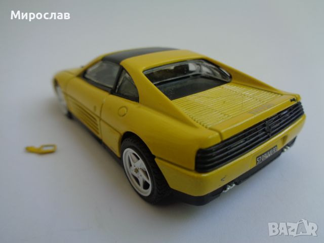 1:43 BANG FERRARI 348 КОЛИЧКА МОДЕЛ ИГРАЧКА, снимка 5 - Колекции - 46226191