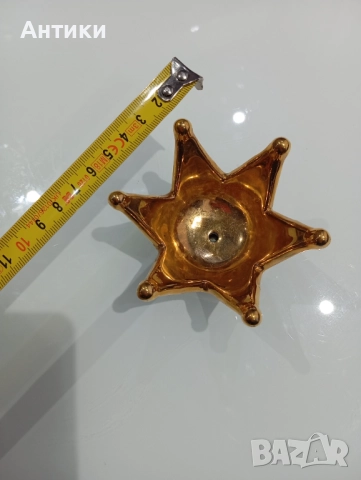 Порцеланова корона стара декорация, снимка 3 - Статуетки - 52493349