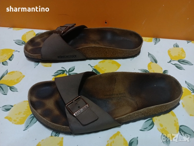 Birkenstock кожени чехли N 40 - 15 лв, снимка 7 - Чехли - 52755859