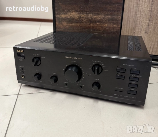 🔊Стерео транзисторен усилвател Akai AM-39 - 2x60w - Made in Japan + дистанционно управление🔊, снимка 4 - Ресийвъри, усилватели, смесителни пултове - 52027085