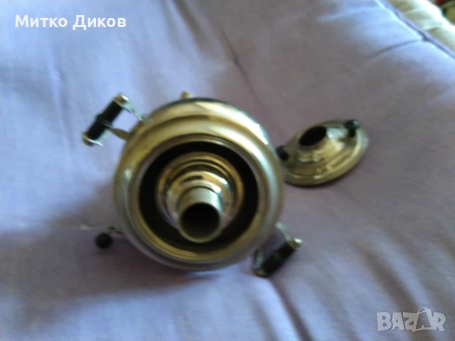 	Самовар от соца СССР Н-133мм и фи 75мм декоративен миниатюрен за украса, снимка 15 - Други - 51080206