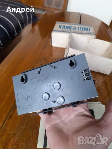 Стар електрически звънец Kamertonu, снимка 4 - Други ценни предмети - 50081350