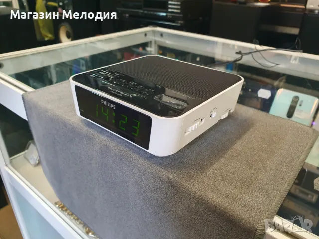 Радиочасовник будилник / Радио Philips AJ3112/12 В отлично техническо и визуално състояние., снимка 3 - Радиокасетофони, транзистори - 47053247