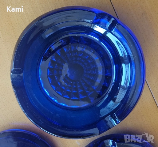 Три пепелника в синьо , снимка 5 - Други стоки за дома - 52834851