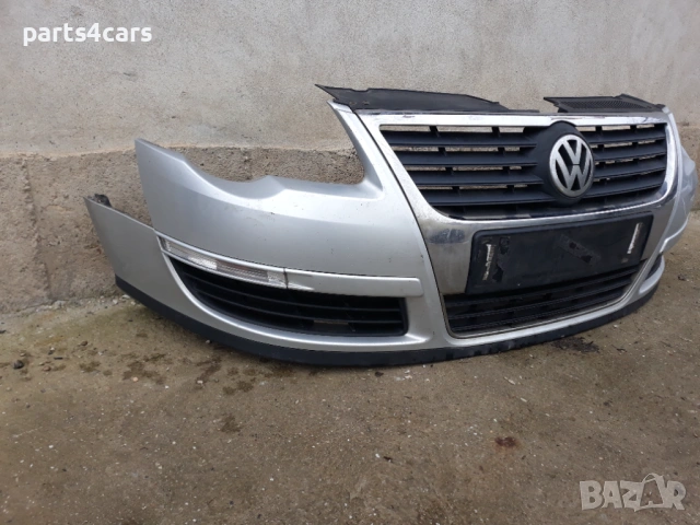 предна броня с маска решетки мигачи за фолксваген пасат 6 VOLKSWAGEN PASSAT 6, снимка 2 - Части - 53577807