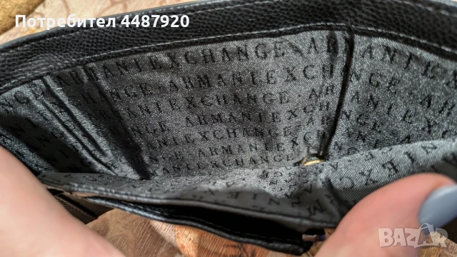 Портфейл ARMANI Exchange, снимка 9 - Портфейли, портмонета - 50569552