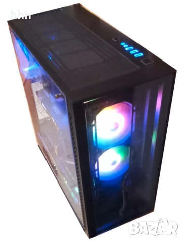Дванадесетядрено геймърско PC: Ryzen 5 5600G/6x3.9Ghz/16MB L3/16GB ddr4 2666/128ssd+1TB/RX_Vega56_8G
