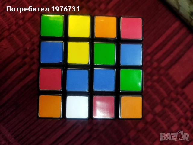 Кубчето на Рубик- RUBIKS KUBE - Оригинал- Голям размер , снимка 3 - Игри и пъзели - 53906099