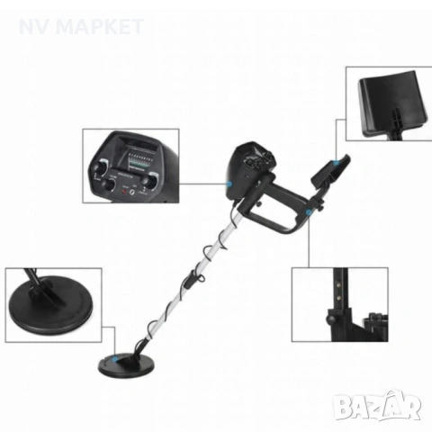 Металодетектор,металотърсач водоустойчив, снимка 2 - Други машини и части - 53338216