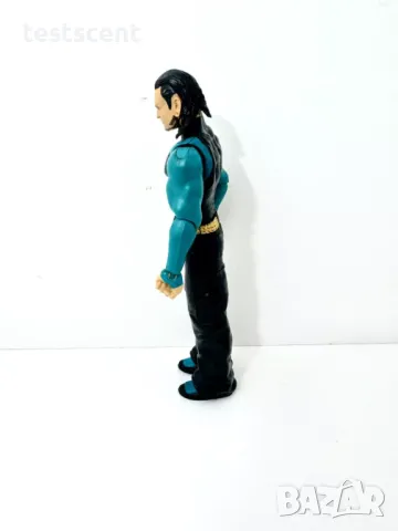 Екшън фигура WWE Jeff Hardy Basic Series Джеф Харди Mattel Cyan Black, снимка 5 - Колекции - 48476863