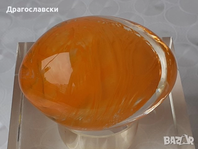 каруца кон стъклен стъкло статуетка яйце яйца Великден декорация, синя дървена каручка, снимка 13 - Други - 47813976