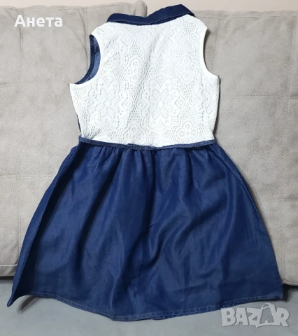 Детска рокличка U.S. POLO ASSN. за момиченце на 8-10 год., снимка 3 - Детски рокли и поли - 50869006