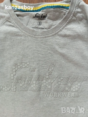 Snickes logo t-shirt - мъжка тениска р-р S, снимка 2 - Тениски - 54216014