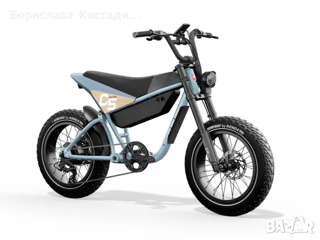 Ново електрическо колело E-Bike Himiway C5 Premium Moped Style, снимка 2 - Велосипеди - 47615937