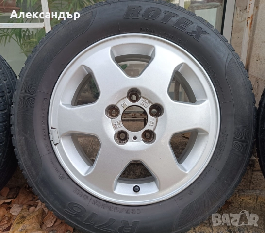 Джанти за Опел 15" 5x110+Гуми 195/65/15, снимка 6 - Гуми и джанти - 52360774