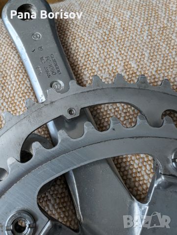 Ретро Шосейни Курбели Shimano 105 Biopace, снимка 3 - Части за велосипеди - 45891379