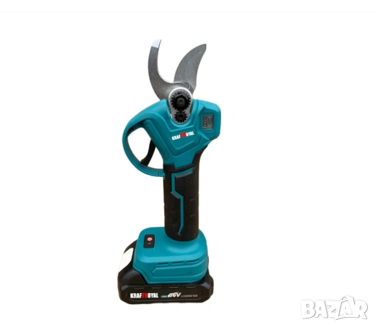 Градинска акумулаторна безчеткова ножица с дисплей на батерии 36V 8 Ah, снимка 2 - Градинска техника - 36739442