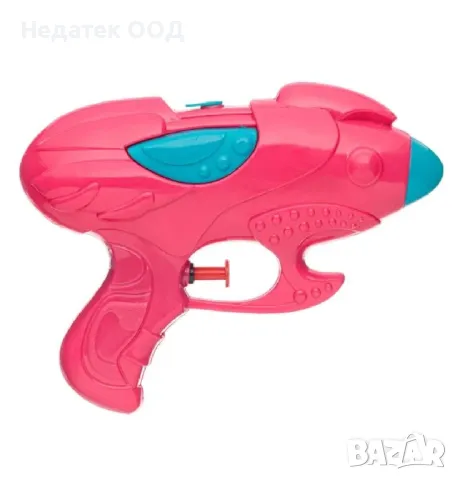Детски воден пистолет, Розов, 18 см.