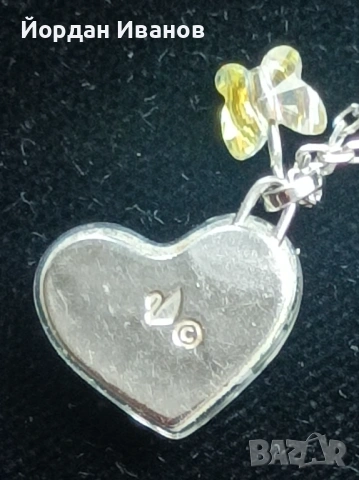 Колие Сваровски , снимка 3 - Колиета, медальони, синджири - 53398390