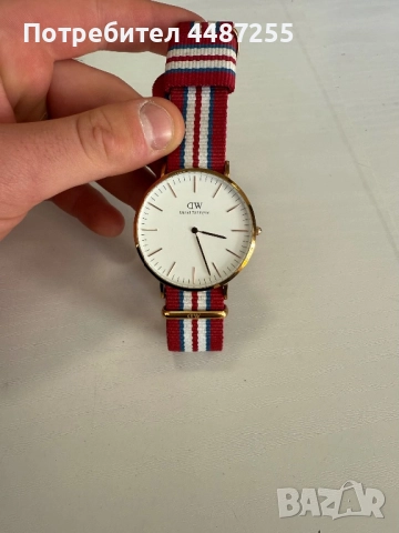 Часовник Daniel Wellington в отлично състояние