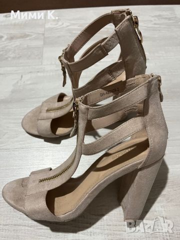 Дамски сандали , снимка 1 - Дамски обувки на ток - 45743342