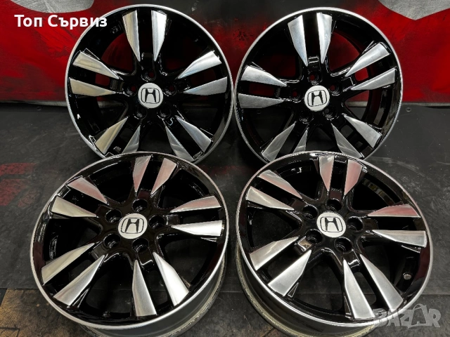 Оригинални алуминиеви джанти за Хонда (Honda), 17 цола, 5х114,3, снимка 4 - Гуми и джанти - 53621710