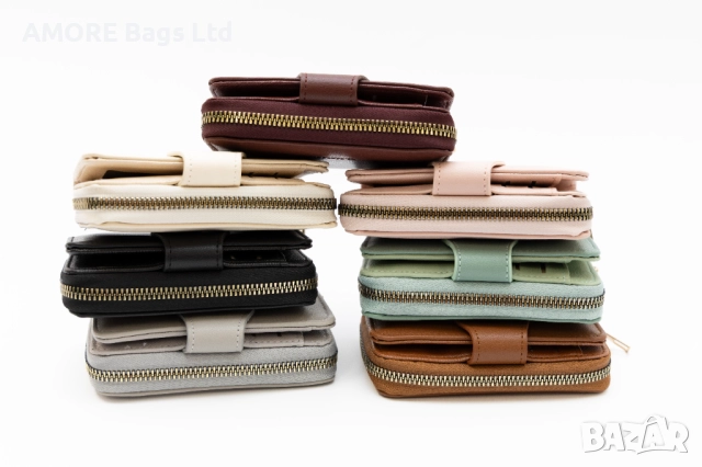 Дамски портфейл AMORE Valentina в седем цвята, снимка 2 - Портфейли, портмонета - 50657602