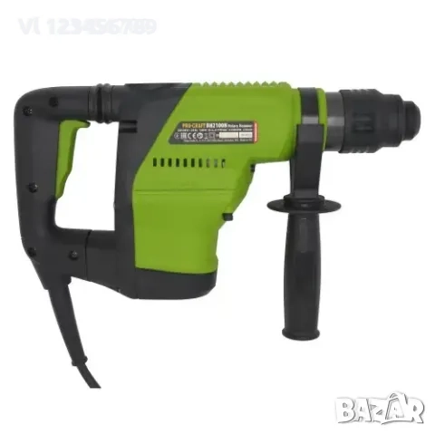 Pro Craft Електрически перфоратор със скорост 1100 об./мин, 8J,5300 удара/мин, снимка 2 - Бормашини - 52122203