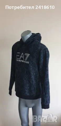 Emporio Armani EA7 Hoodie Mens Size L/XL НОВО! ОРИГИНАЛ! Мъжки Суичър!, снимка 5 - Суичъри - 48214478