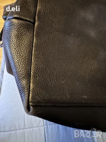 Piquadro и Longchamp Original 100% Кожа Страхотен голям кожен сак, снимка 5 - Сакове - 49463627