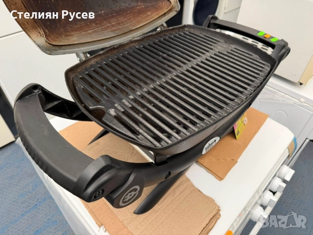 2402 weber барбекю bbq на ток   -цена 244.48 лв или 125 евро   tr6   -използвано / БЕЗ гаранция  - и, снимка 3 - Барбекюта - 53612144