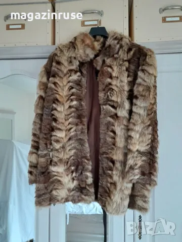 Дамско кожено палто от естествена кожа