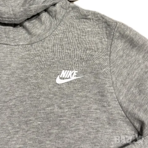 Оригинална дамска блуза Nike Sportswear Fleece Funnel Neck | L размер, снимка 4 - Блузи с дълъг ръкав и пуловери - 49021772