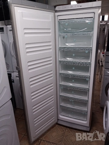 Огромен иноксов фризер Миеле Miele No Frost A+++ 2 години гаранция!, снимка 10 - Фризери - 53954824