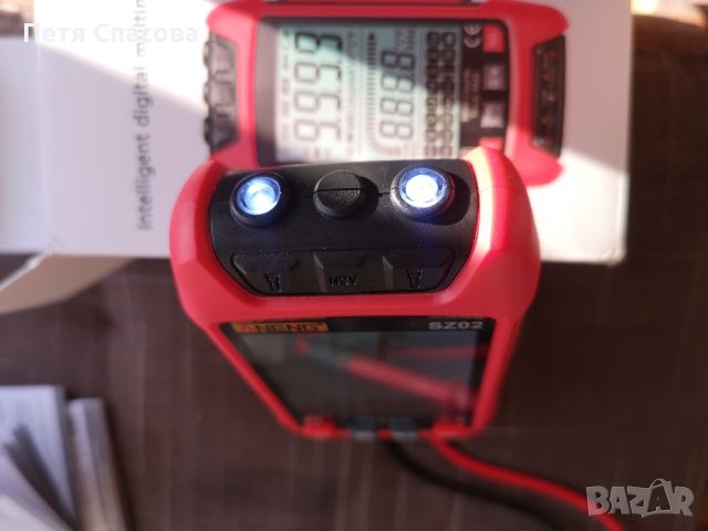 Интелигентен цифров мултиметър, мултицет, измервателен уред, Smart Multimeter ANENG SZ02, снимка 15 - Друга електроника - 45471592