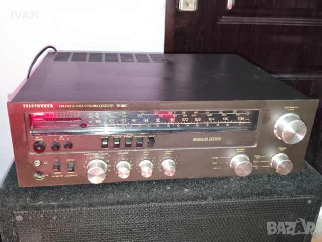 Продавам усилвател telefunken-tr350, снимка 2 - Ресийвъри, усилватели, смесителни пултове - 54239302