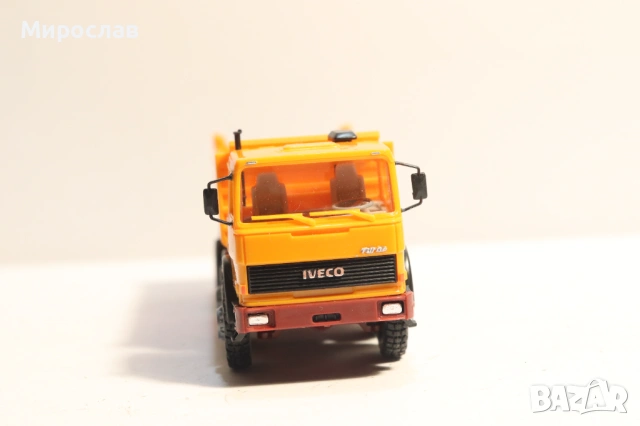 HERPA H0 1/87 IVECO САМОСВАЛ ГОНДОЛА МОДЕЛ КАМИОН, снимка 5 - Колекции - 53566383
