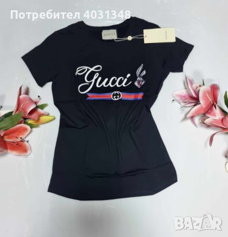 Дамска тениска Gucci , снимка 1 - Тениски - 46278102