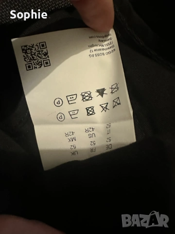 Мъжки вълнен панталон Hugo Boss, снимка 4 - Панталони - 53468725